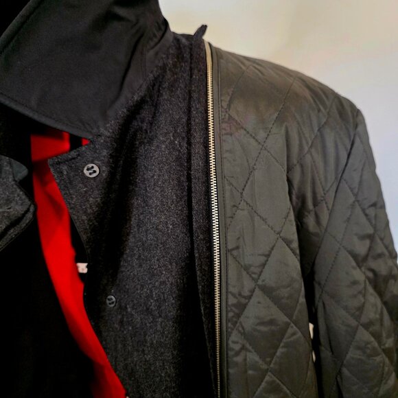 Men's Insulated Raincoat - Picture 11 of 16